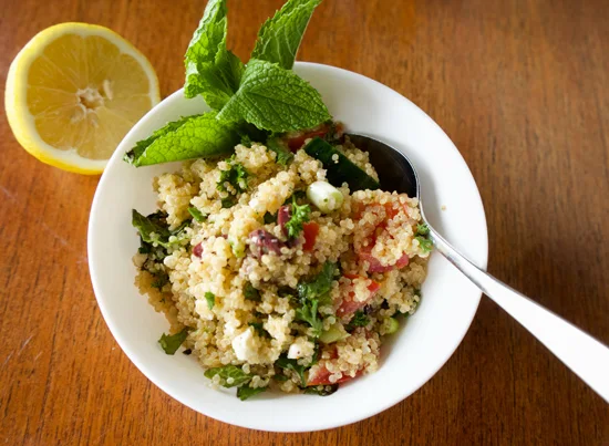 Quinoa Greek Salad