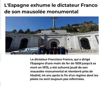 https://www.linternaute.com/actualite/depeches/2207874-espagne-la-justice-suspend-l-exhumation-de-franco/?een=e87795cdd2e8e4040d2e502429cc3570&utm_source=greenarrow&utm_medium=mail&utm_campaign=ml287_lenferdesinter&fbclid=IwAR25onxTrIUCarijPZzMdVgKcZZ4R09-Xy1eRX-v6v9yjyiiyVv3iatVVEY