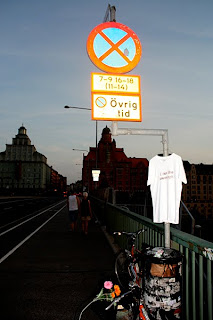 i am the message on St Eriksbron