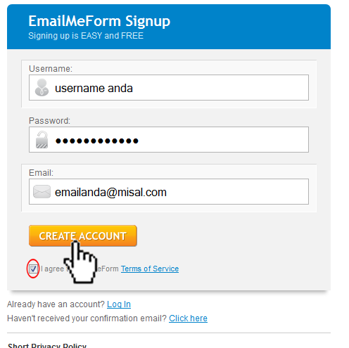 Cara Pasang EmailMeForm pada Blog, Pasang Email Me Form
