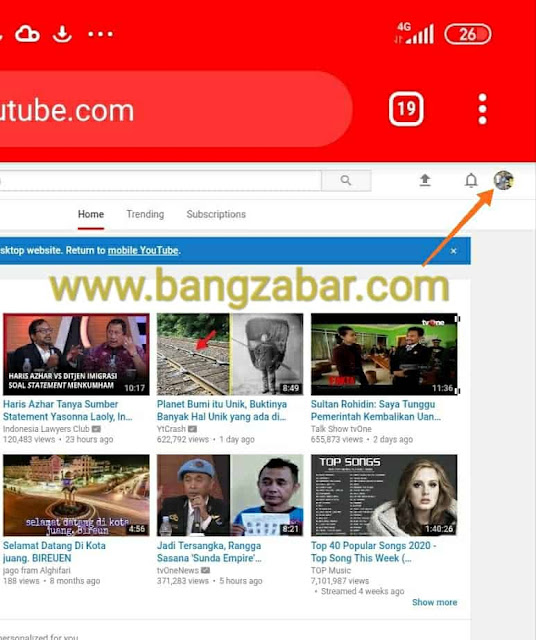 Ubah Nama dan Icon Channel Youtube Beda Dengan Akun Google