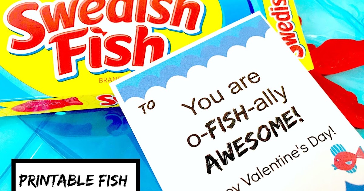 michelle paige blogs: Printable Fish Pun Valentines