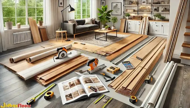 www.jidbux.com jidbux floors DIY Flooring Installation: A Step-by-Step Guide for Every Material