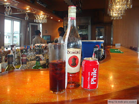 Brandy com coca-cola