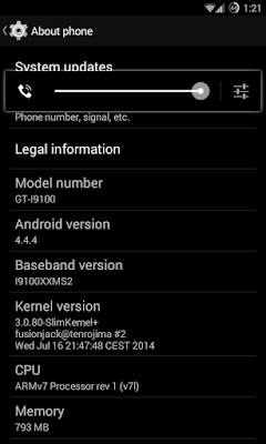 How to update Samsung Galaxy S2 to Kitkat 4.4.4.