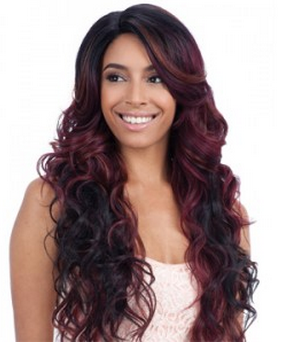 Equal Synthetic Lace Front Deep Invisible Part Wig Tanzie