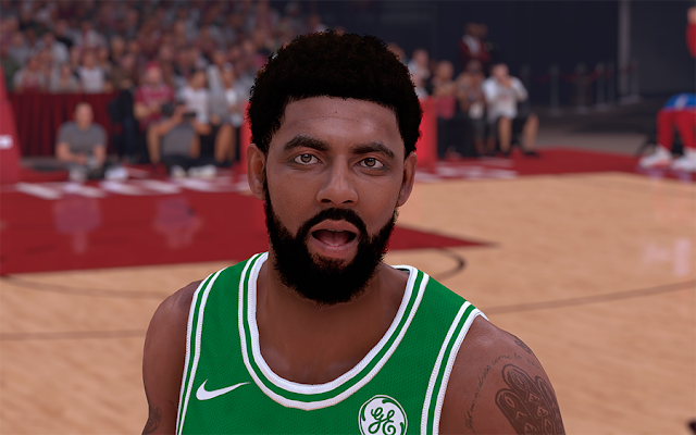 NBA 2K19 Kyrie Irving Cyberface