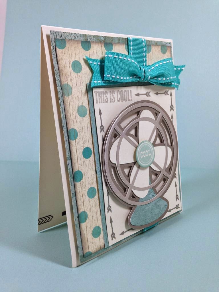 Courtney Lane Designs: Cricut Cool Fan card