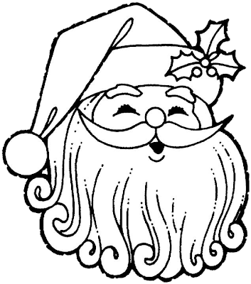 Coloring Pages Santa