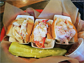 The Luke's Trio en Luke's Lobster, Boston