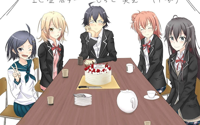 تقرير أنمي Yahari Ore no Seishun Love Comedy wa Machigatteiru