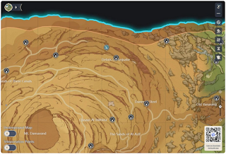 Hadramaveth Desert Fishing Point Genshin Impact, Where to find location Hadramaveth Desert Fishing Point Genshin Impact