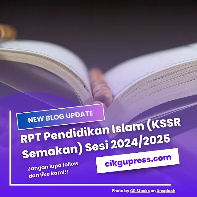 RPT Pendidikan Islam KSSR Semakan 2024