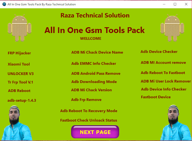 All In One Gsm Tools Pack By Raza Technical Solution