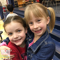 Valentine fun! Simple valentine bags equal gift bags and foam heart stickers from Michaels. This post also includes some simple valentine writing activities.  