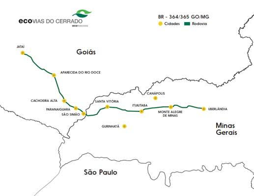 Privatização das BRs 364/365 - Ecovias do Cerrado