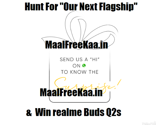 realme new flagship launched soon and win prize