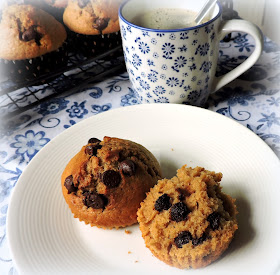 Barley Cup & Chocolate Chip Muffins