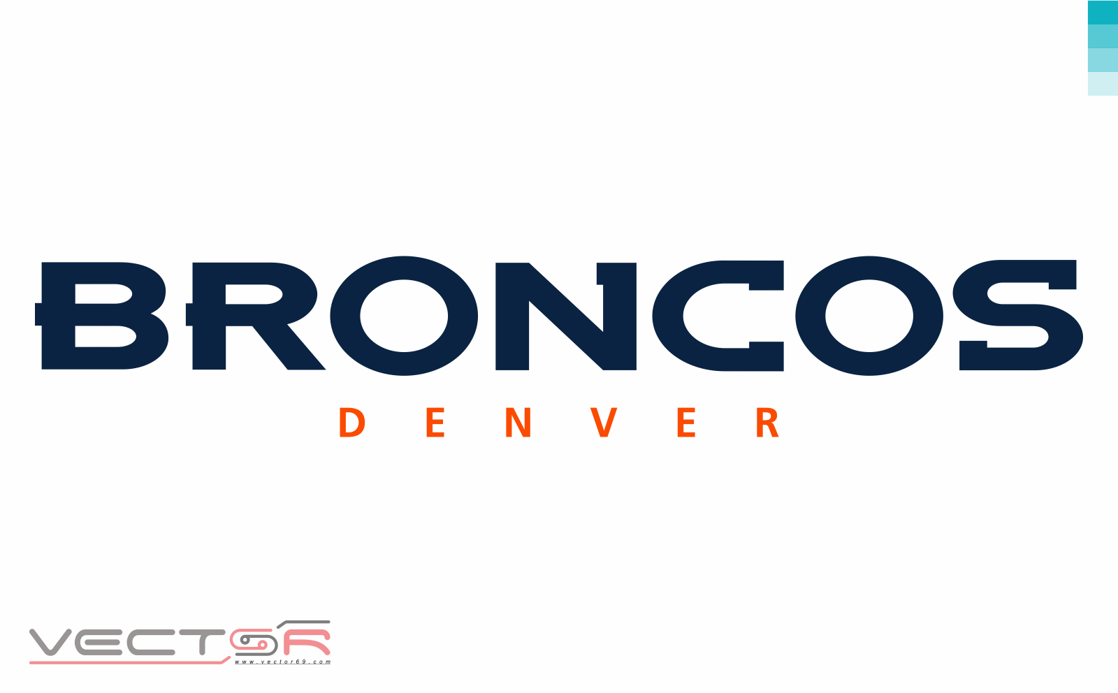 Denver Broncos Wordmark - Download Vector File SVG (Scalable Vector Graphics)