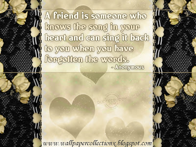 friendship quotes and wallpapers. Friendship Quotes Wallpapers.
