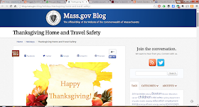 screen grab of MA.gov webpage