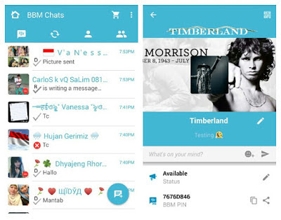 BBM BLUE 4.5 TIMBERLAND V2.9.0.51 Apk