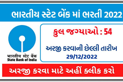 SBI Recruitment 2022 Apply