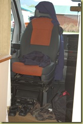 Van fornt seat