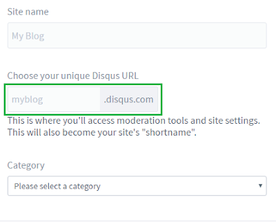 Cara mencari tahu URL Disqus