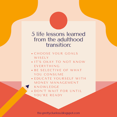 5 life lessons learned from adulthood transition