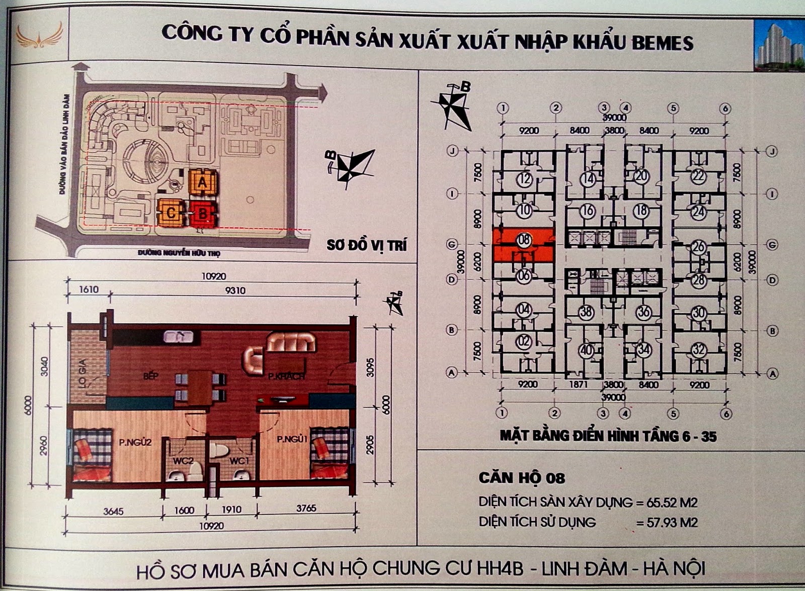 so-do-thiet-ke-mat-bang-chung-cu-hh4b-linh-dam19