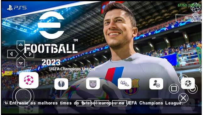 Download eFootball Pes 2023 PPSSPP Android Offline Bendezu Full