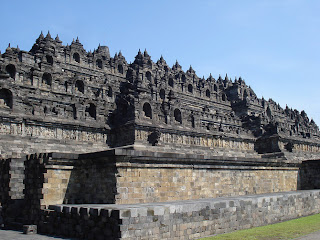 The Buddhist temple of Borobudur Indonesia