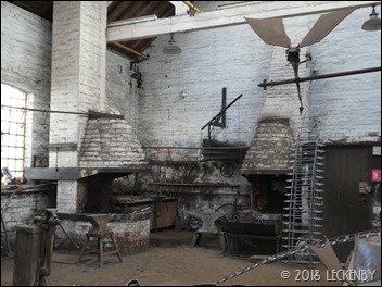 The Blacksmiths Shop with six forges P1230654sm