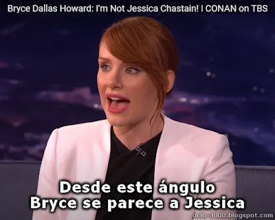 Bryce Dallas Howard en I am not Jessica Chastain.