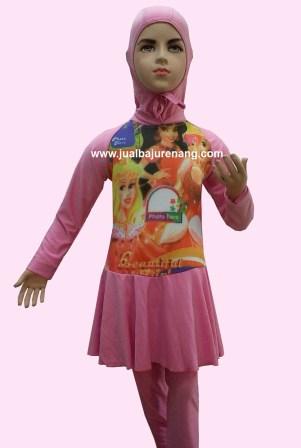 Baju renang anak muslim, perempuan, laki, bayi, lucu, k