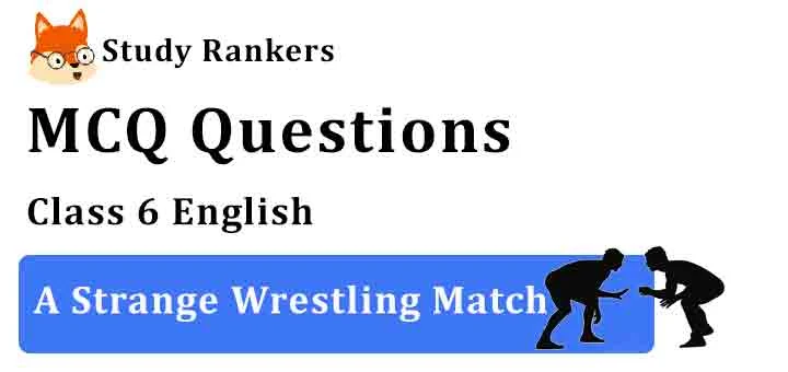 MCQ Questions for Class 6 English Chapter 10 A Strange Wrestling Match A Pact with the Sun