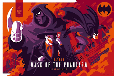 Batman: The Mask of the Phantasm Screen Print by Tom Whalen x Bottleneck Gallery