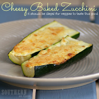 Cheesy Baked Zucchini Boats - Low Carb