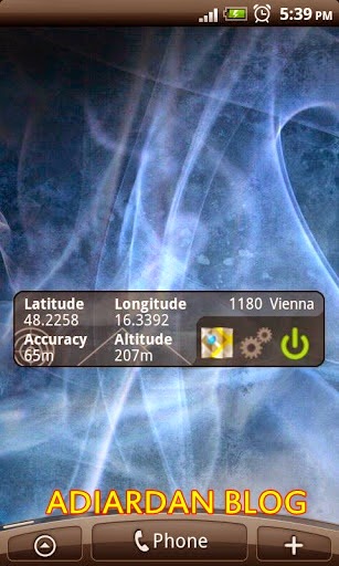 GPS Widget v1.3.1 For Android