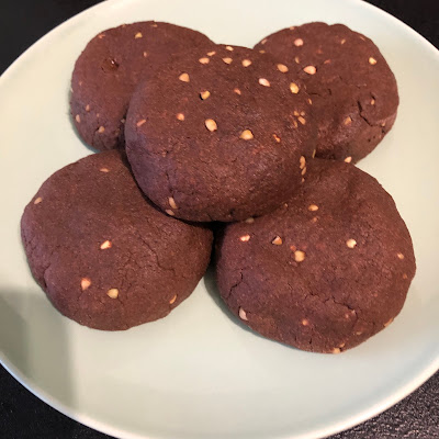 Cookies tout chocolat, sarrasin et huile d'olive sans gluten