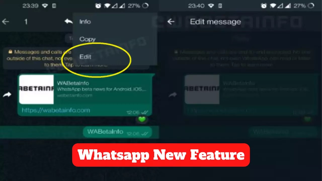 whatsapp message edit