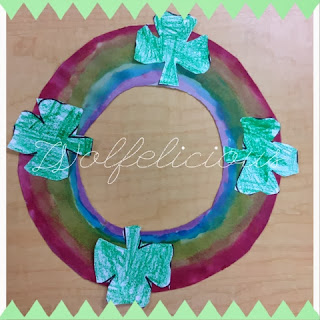 Photo of Rainbow Wreath Wolfelicious