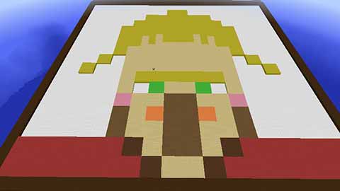 マインクラフト オリジナル絵画の作り方 マイクラマルチプレイ日記ブログ