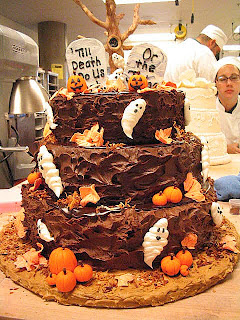Halloween Chocolate Big Cake