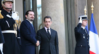 ministre premier sarkozy nicolas liban