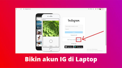 Cara Membuat Akun Instagram Di PC Atau Laptop