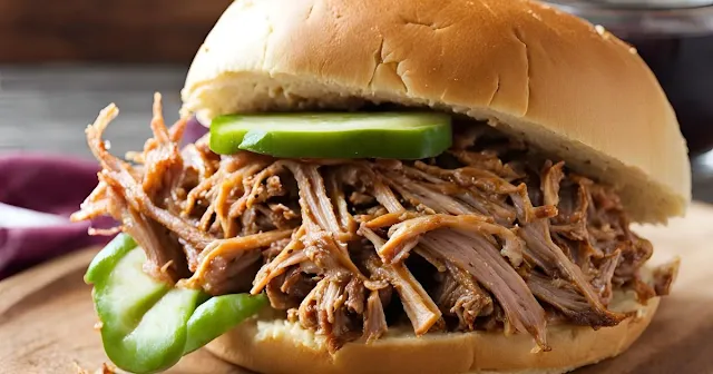 pulled pork sandwich