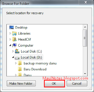 maulnotes.blogspot.com-Mengembalikan file yang hilang dengan Recuva