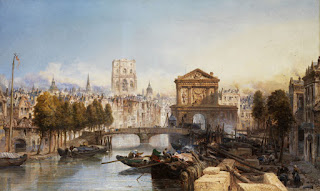 1895 painting of Rotterdam